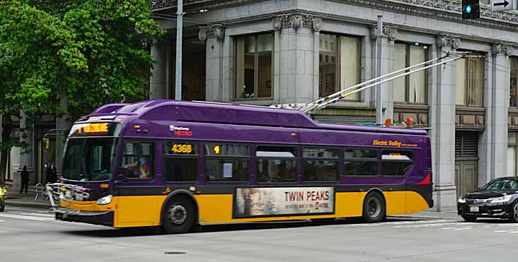 King County Metro New Flyer King County XT40 4368